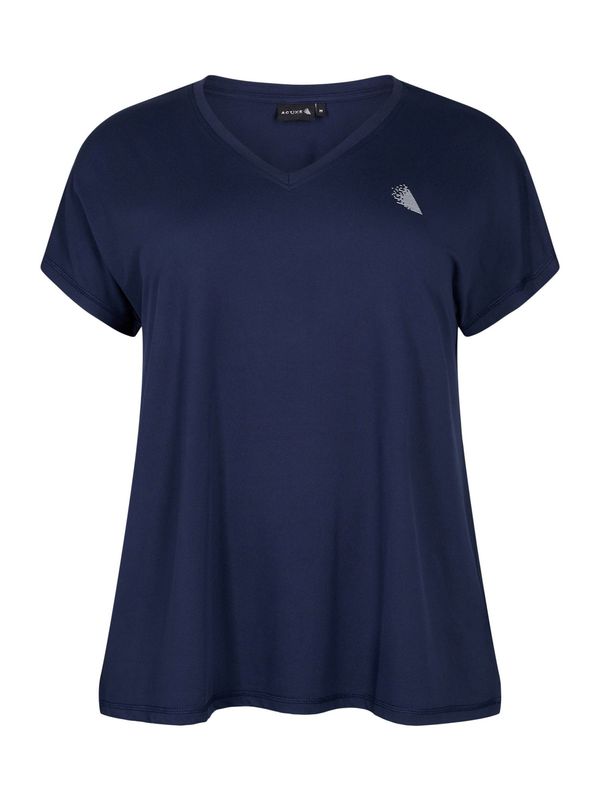 Active by Zizzi Active by Zizzi Функционална тениска  тъмносиньо / бяло