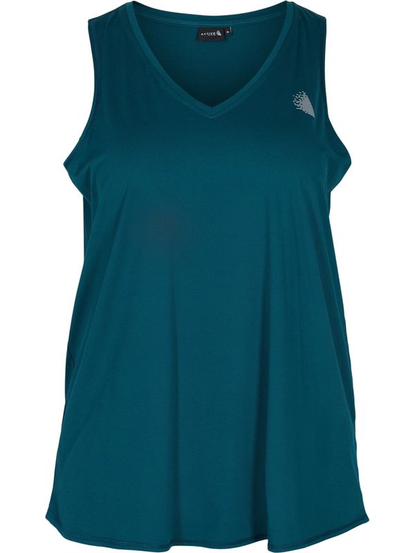 Active by Zizzi Active by Zizzi Спортен топ  смарагдово зелено / сребърно