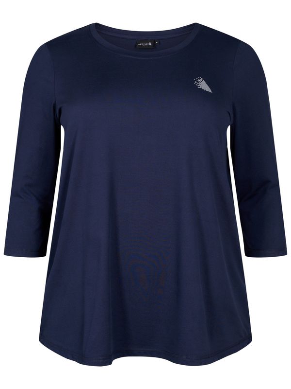 Active by Zizzi Active by Zizzi Тениска  нощно синьо / бяло