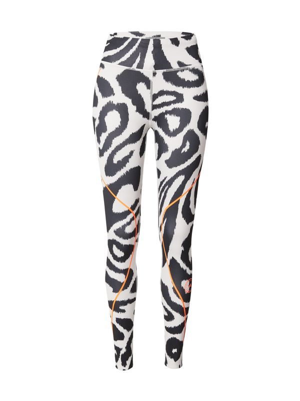 ADIDAS BY STELLA MCCARTNEY ADIDAS BY STELLA MCCARTNEY Спортен панталон  оранжево / черно / бяло