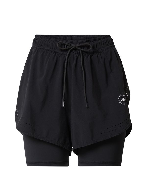 ADIDAS BY STELLA MCCARTNEY ADIDAS BY STELLA MCCARTNEY Спортен панталон 'Truepurpose 2-In-1'  черно / бяло