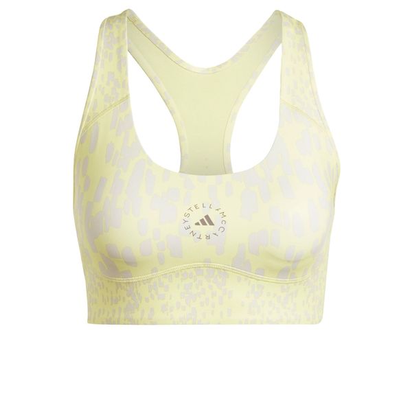 ADIDAS BY STELLA MCCARTNEY ADIDAS BY STELLA MCCARTNEY Спортен сутиен 'Truepurpose Power Impact Training Medium Support'  жълто / сиво / мръсно бяло