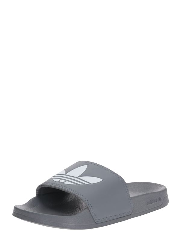 ADIDAS ORIGINALS ADIDAS ORIGINALS Чехли 'Adilette Lite'  сиво / бяло
