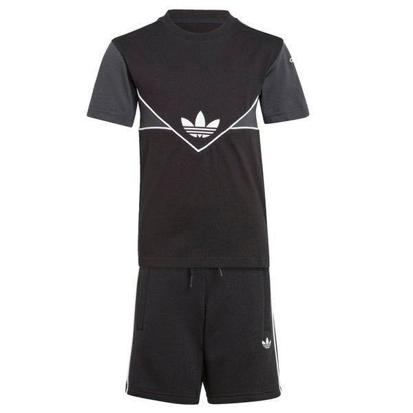 ADIDAS ORIGINALS ADIDAS ORIGINALS Комплект 'Adicolor And'  черно / бяло