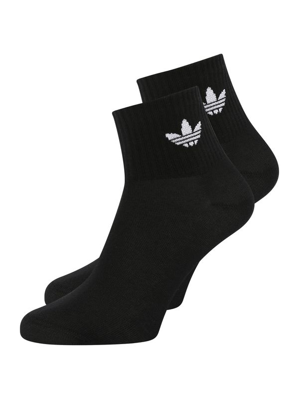 ADIDAS ORIGINALS ADIDAS ORIGINALS Къси чорапи  черно / бяло