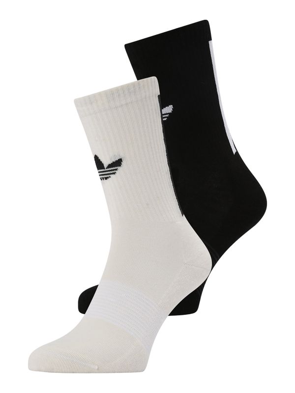 ADIDAS ORIGINALS ADIDAS ORIGINALS Къси чорапи  черно / бяло