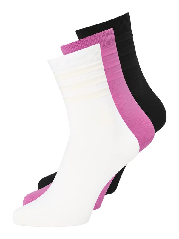 ADIDAS ORIGINALS ADIDAS ORIGINALS Къси чорапи 'Collective Power'  лилав / черно / бяло