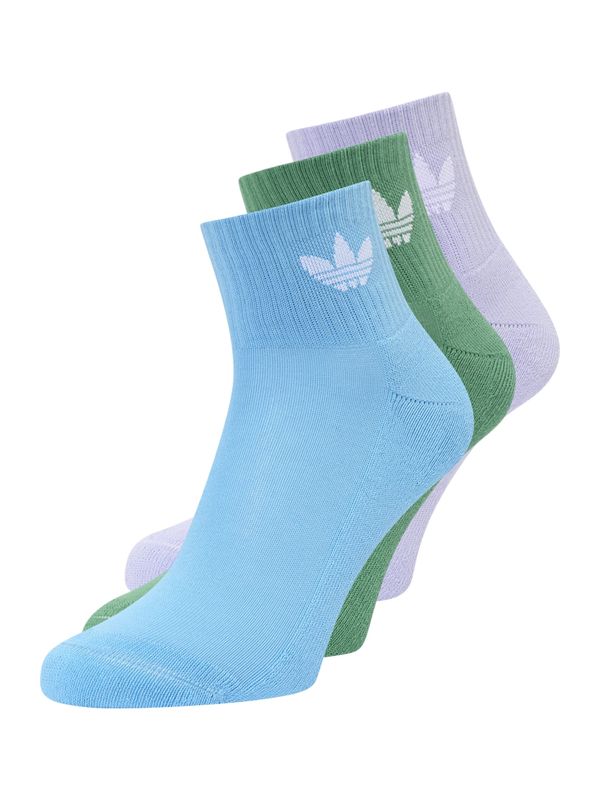 ADIDAS ORIGINALS ADIDAS ORIGINALS Къси чорапи  синьо / тъмнозелено / люляк / бяло