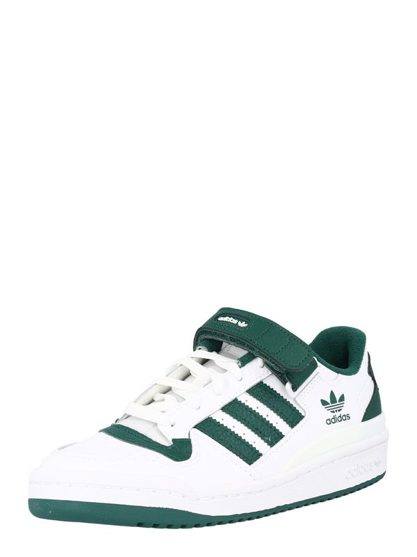 ADIDAS ORIGINALS ADIDAS ORIGINALS Ниски маратонки 'Forum'  тъмнозелено / бяло