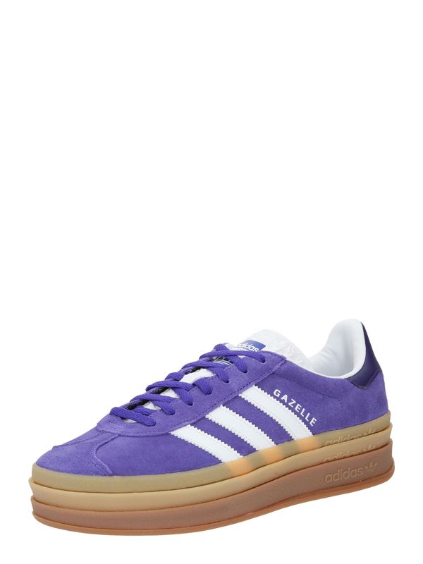 ADIDAS ORIGINALS ADIDAS ORIGINALS Ниски маратонки 'Gazelle Bold'  лилав / тъмнолилаво / бяло