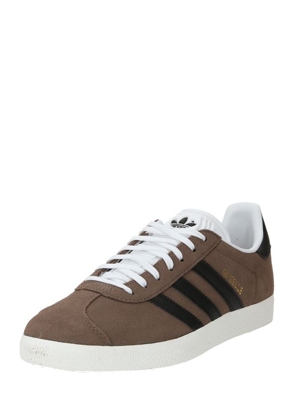 ADIDAS ORIGINALS ADIDAS ORIGINALS Ниски маратонки 'GAZELLE'  брокат / злато / черно