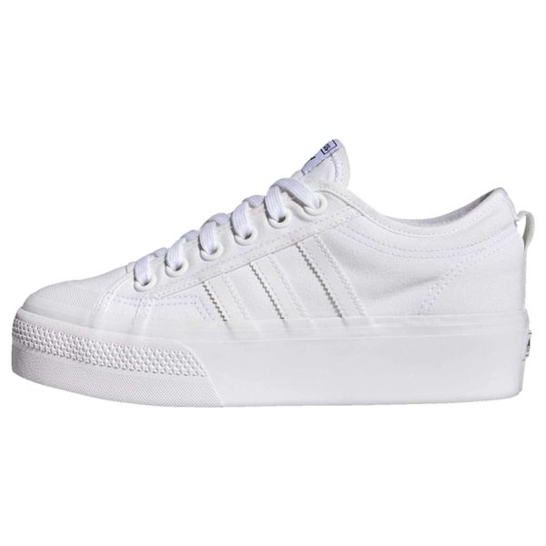 ADIDAS ORIGINALS ADIDAS ORIGINALS Ниски маратонки 'Nizza Platform'  бяло
