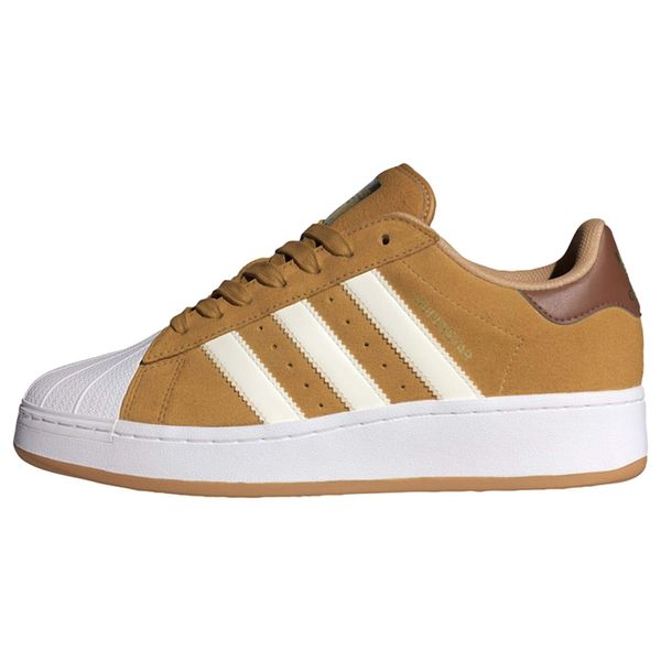 ADIDAS ORIGINALS ADIDAS ORIGINALS Ниски маратонки 'Superstar'  кафяво / пуебло оранжево-кафяво / бяло