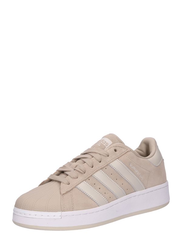 ADIDAS ORIGINALS ADIDAS ORIGINALS Ниски маратонки 'SUPERSTAR'  тъмнобежово / бял памук