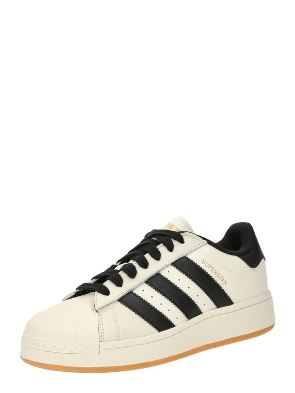 ADIDAS ORIGINALS ADIDAS ORIGINALS Ниски маратонки 'SUPERSTAR XLG'  злато / черно / мръсно бяло