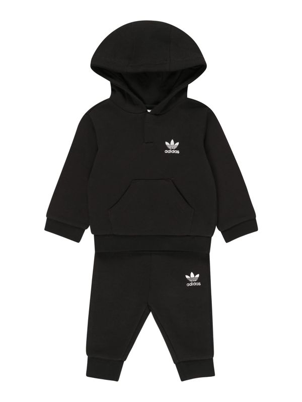 ADIDAS ORIGINALS ADIDAS ORIGINALS Облекло за бягане 'Adicolor'  черно / бяло