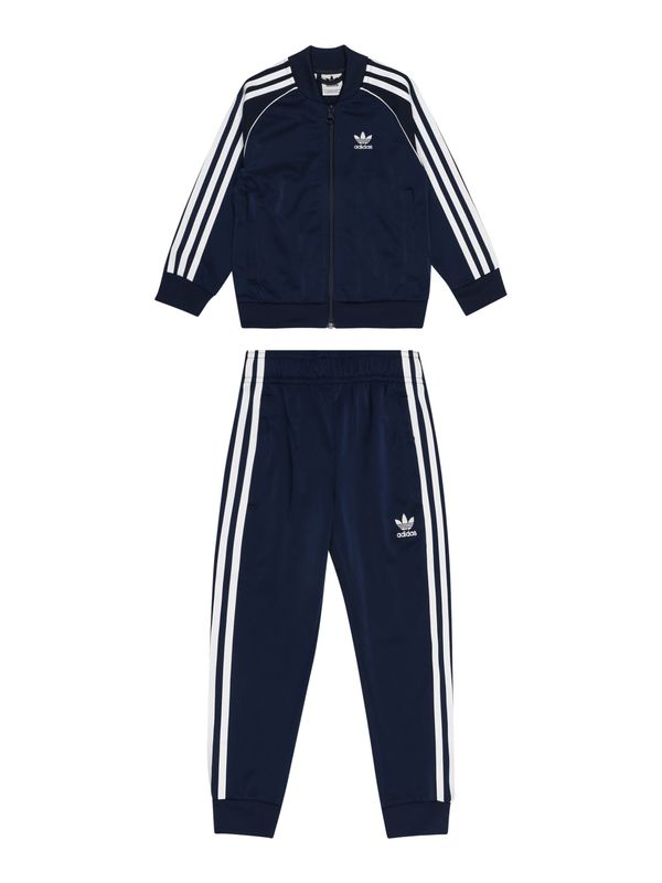 ADIDAS ORIGINALS ADIDAS ORIGINALS Облекло за бягане 'Adicolor Sst'  нощно синьо / бяло