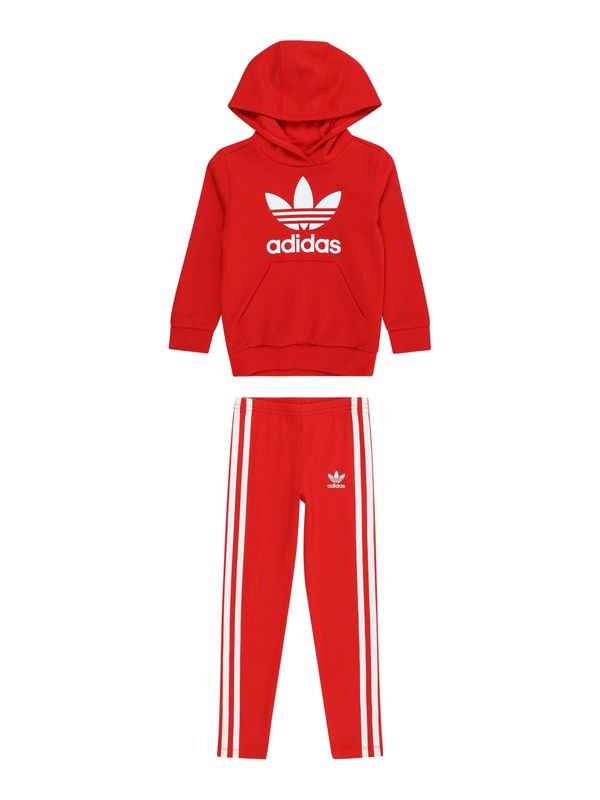 ADIDAS ORIGINALS ADIDAS ORIGINALS Облекло за бягане  червено / бяло