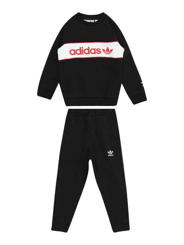 ADIDAS ORIGINALS ADIDAS ORIGINALS Облекло за бягане  червено / черно / бяло