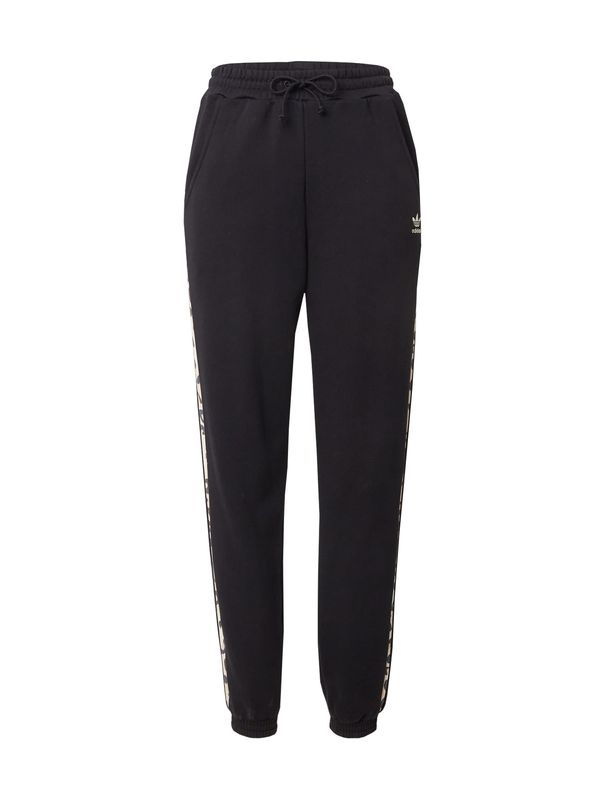 ADIDAS ORIGINALS ADIDAS ORIGINALS Панталон  бежово / черно / бяло