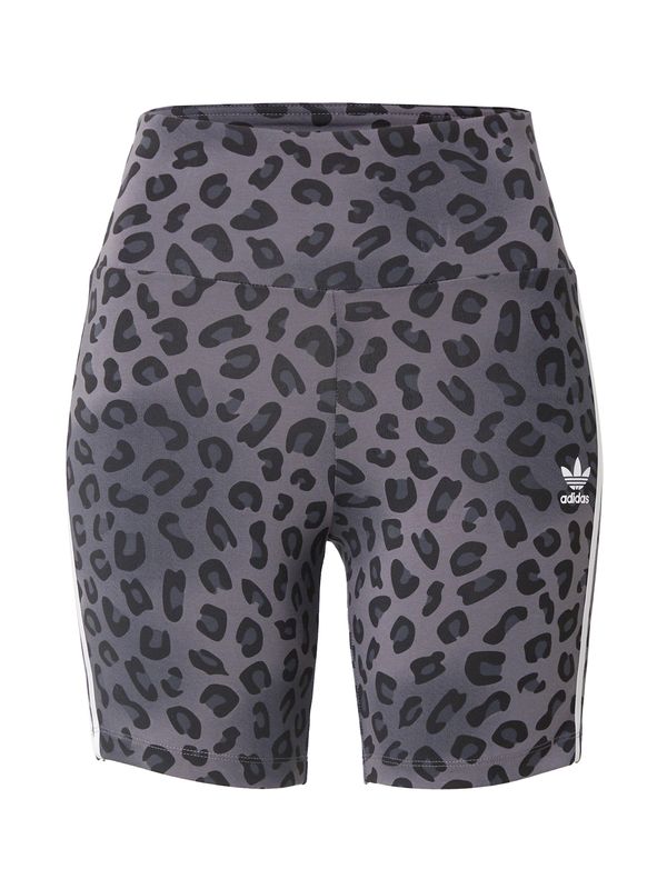 ADIDAS ORIGINALS ADIDAS ORIGINALS Панталон  графитено сиво / сив меланж / черно