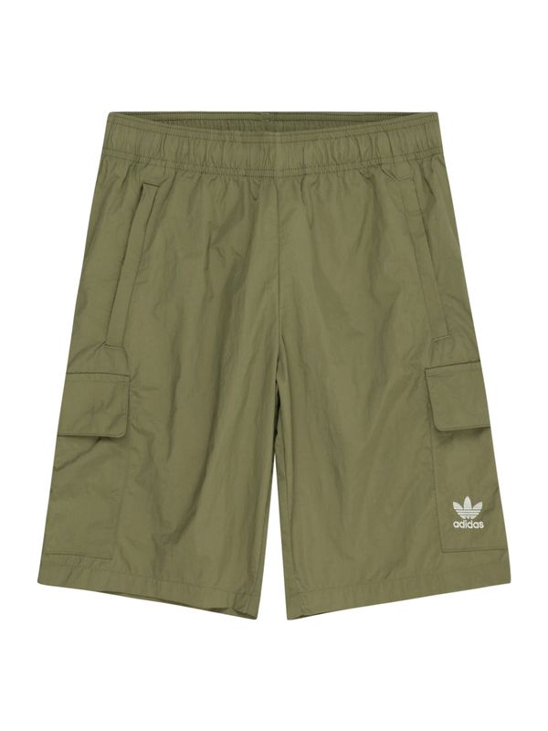 ADIDAS ORIGINALS ADIDAS ORIGINALS Панталон  маслина / бяло