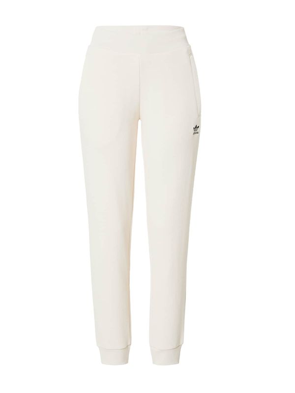 ADIDAS ORIGINALS ADIDAS ORIGINALS Панталон пижама 'Adicolor Essentials'  черно / естествено бяло