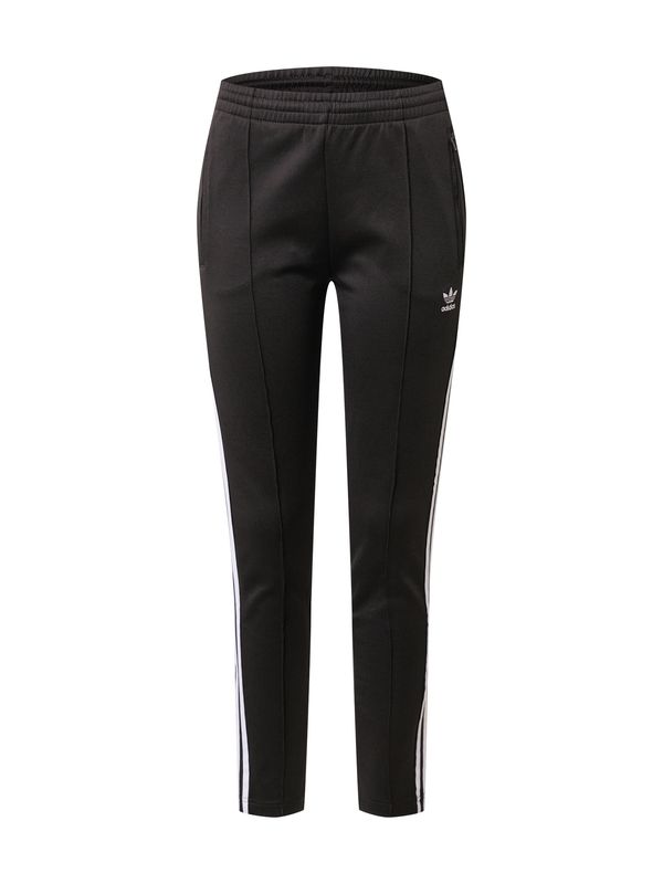 ADIDAS ORIGINALS ADIDAS ORIGINALS Панталон 'Primeblue Sst'  черно / бяло