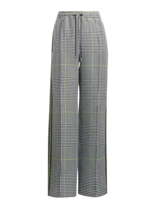 ADIDAS ORIGINALS ADIDAS ORIGINALS Панталон с ръб  сиво / зелено / черно