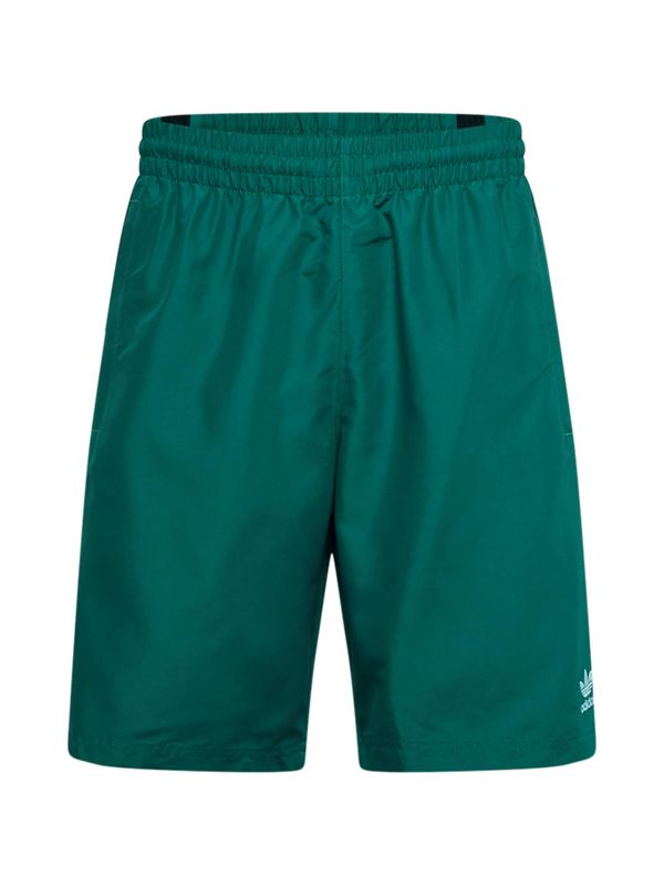 ADIDAS ORIGINALS ADIDAS ORIGINALS Панталон  тъмнозелено / бяло