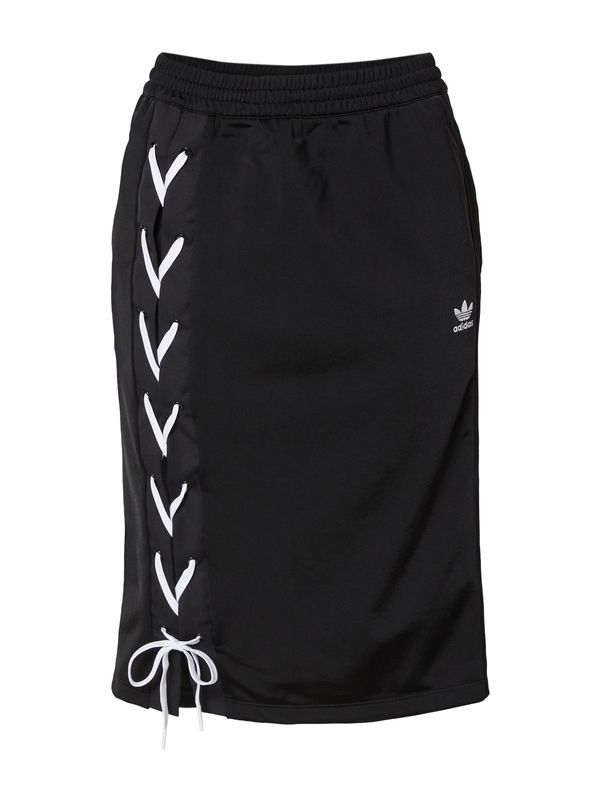 ADIDAS ORIGINALS ADIDAS ORIGINALS Пола 'Always Original Laced'  черно / бяло