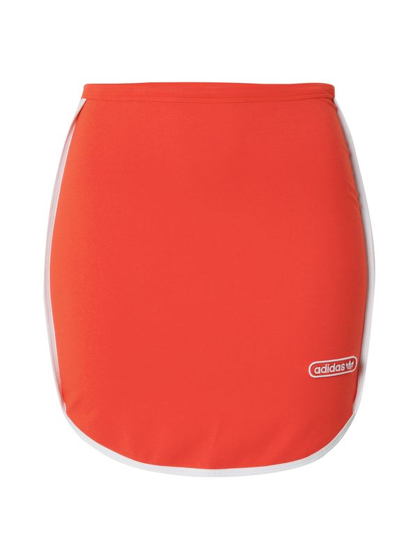 ADIDAS ORIGINALS ADIDAS ORIGINALS Пола 'Mini With Binding Details'  червено / бяло