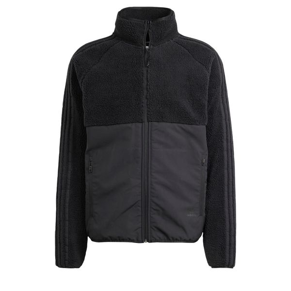 ADIDAS ORIGINALS ADIDAS ORIGINALS Поларено яке  сиво / черно