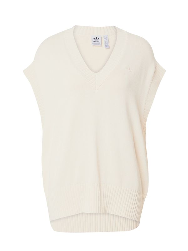 ADIDAS ORIGINALS ADIDAS ORIGINALS Пуловер 'Premium Essentials '  бяло