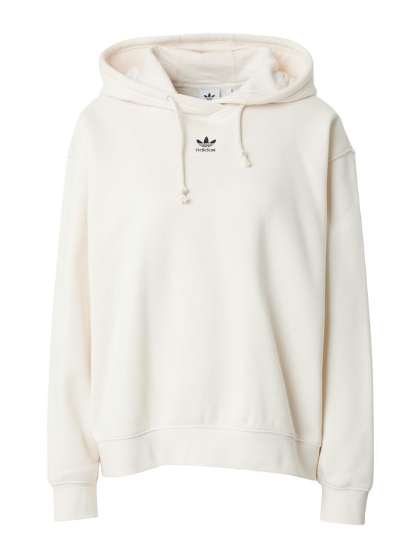 ADIDAS ORIGINALS ADIDAS ORIGINALS Суичър 'Adicolor Essentials friend'  черно / бяло