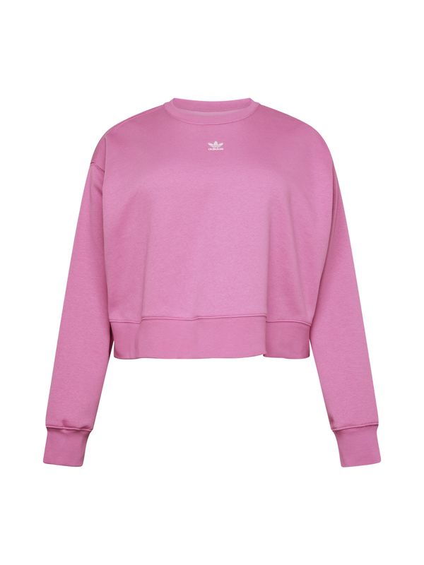 ADIDAS ORIGINALS ADIDAS ORIGINALS Суичър 'Adicolor Essentials'  орхидея / бяло