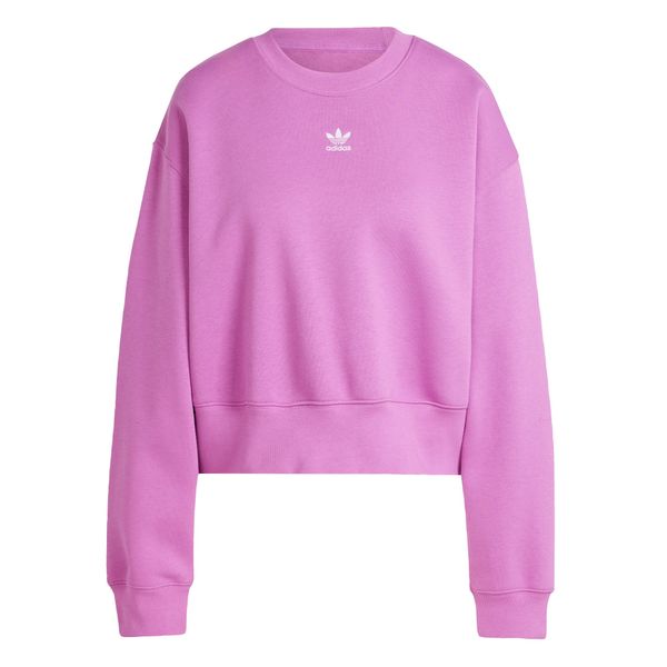 ADIDAS ORIGINALS ADIDAS ORIGINALS Суичър 'Adicolor Essentials'  слива / бяло