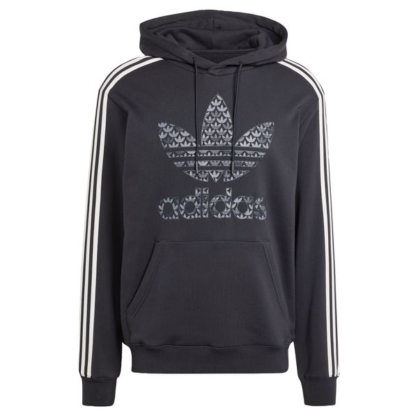 ADIDAS ORIGINALS ADIDAS ORIGINALS Суичър 'Classic'  сиво / черно / бяло