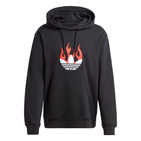 ADIDAS ORIGINALS ADIDAS ORIGINALS Суичър 'Flames'  червено / черно / бяло