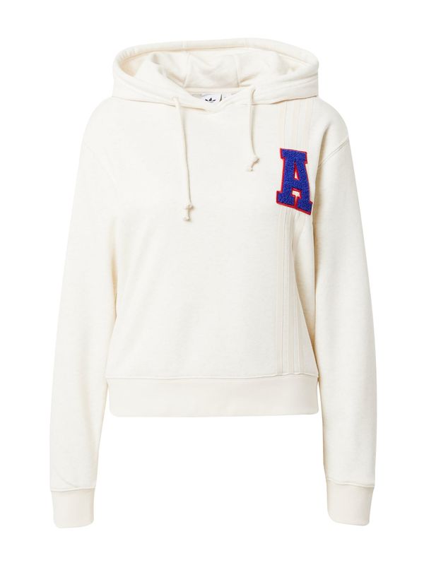 ADIDAS ORIGINALS ADIDAS ORIGINALS Суичър 'Small Logo'  нейви синьо / червено / мръсно бяло