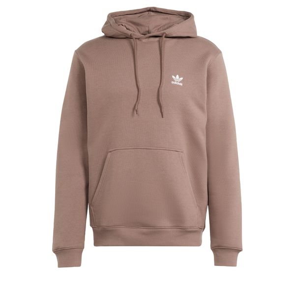 ADIDAS ORIGINALS ADIDAS ORIGINALS Суичър 'Trefoil Essentials'  кафяво / бяло