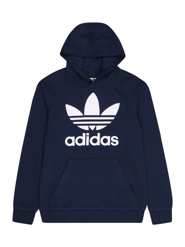 ADIDAS ORIGINALS ADIDAS ORIGINALS Суичър 'Trefoil'  нейви синьо / бяло