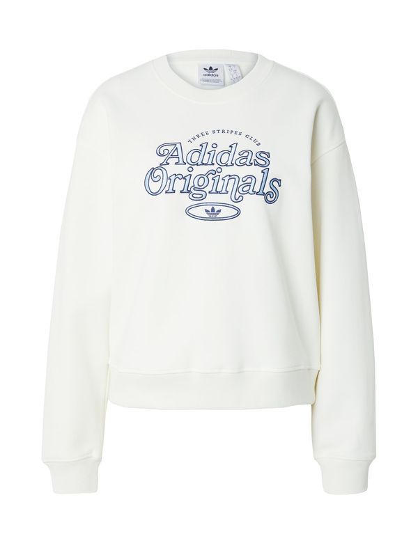 ADIDAS ORIGINALS ADIDAS ORIGINALS Суичър  тъмносиньо / бяло