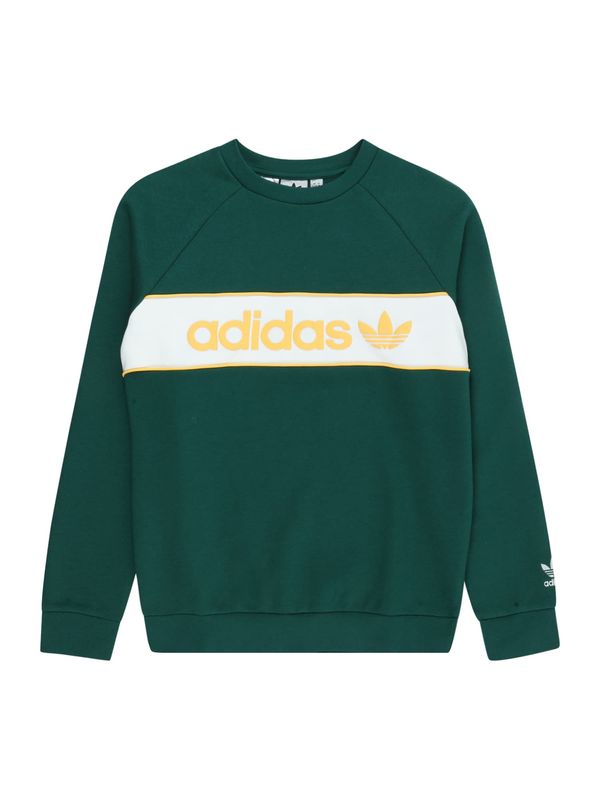 ADIDAS ORIGINALS ADIDAS ORIGINALS Суичър  жълто / зелено / бяло