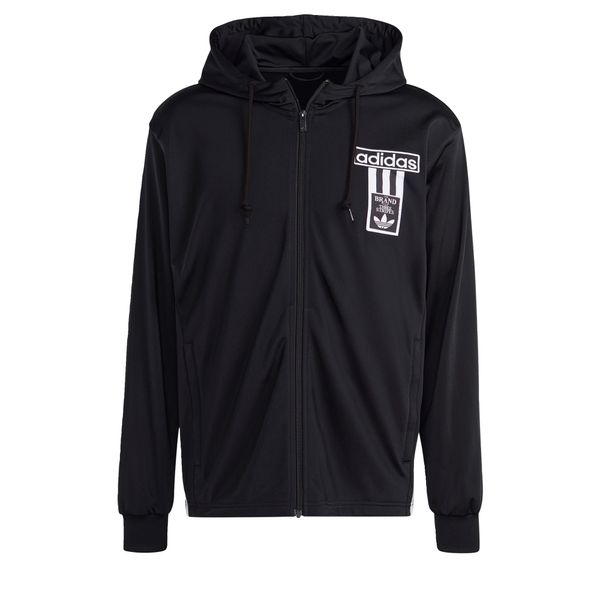 ADIDAS ORIGINALS ADIDAS ORIGINALS Суичъри с качулка 'Adicolor Adibreak '  черно / бяло