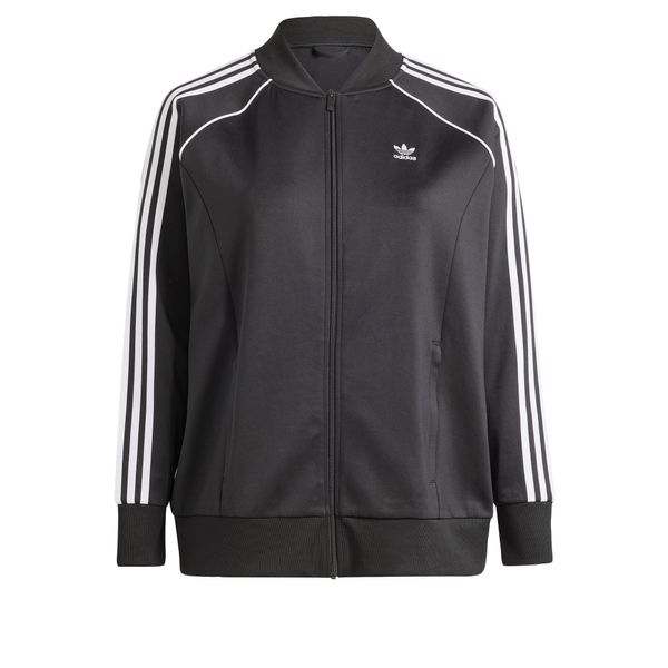 ADIDAS ORIGINALS ADIDAS ORIGINALS Суичъри с качулка 'Adicolor Classics Sst '  черно / бяло