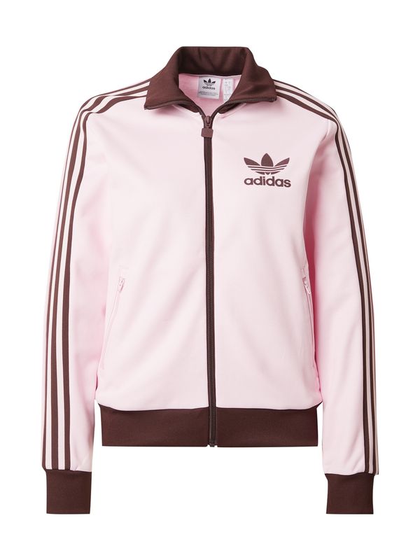 ADIDAS ORIGINALS ADIDAS ORIGINALS Суичъри с качулка 'BECKENBAUER TT'  шоколад / бледорозово