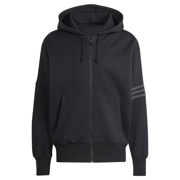 ADIDAS ORIGINALS ADIDAS ORIGINALS Суичъри с качулка 'Street Neuclassics'  сиво / черно