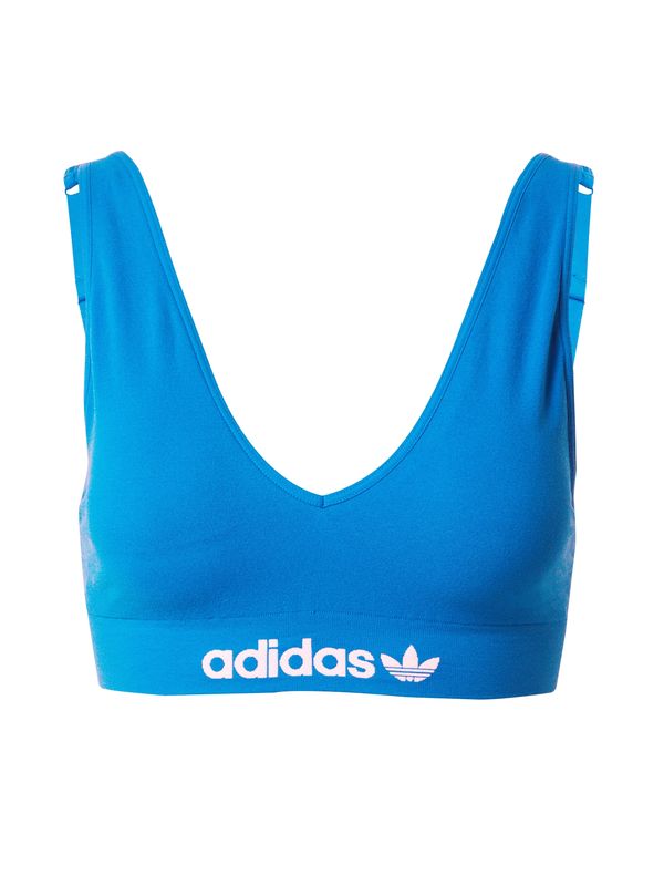 ADIDAS ORIGINALS ADIDAS ORIGINALS Сутиен  синьо / бяло