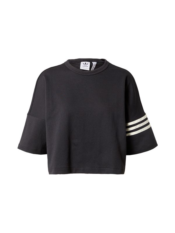 ADIDAS ORIGINALS ADIDAS ORIGINALS Тениска 'Adicolor Neuclassics'  черно / бяло